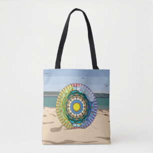 Sac tout-imprimé ensoleillé d'été