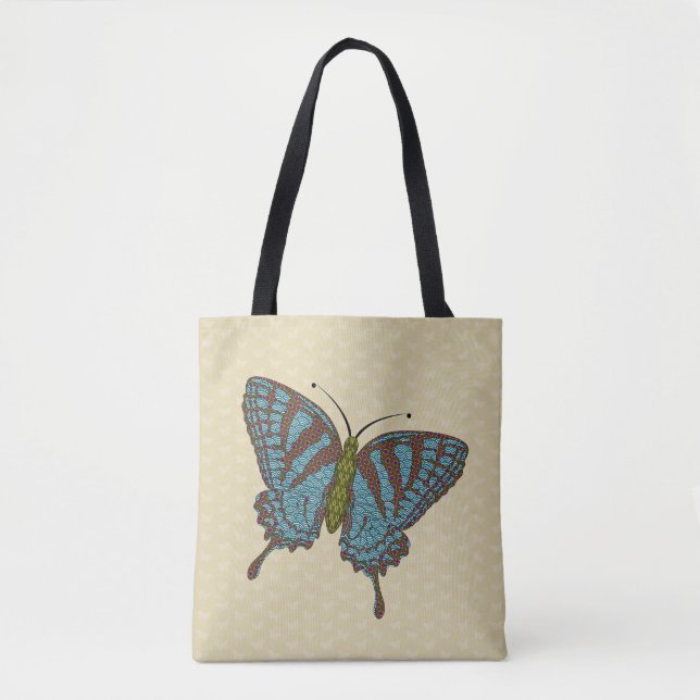 Sac tout-sur-impression en noir japonais (Devant)
