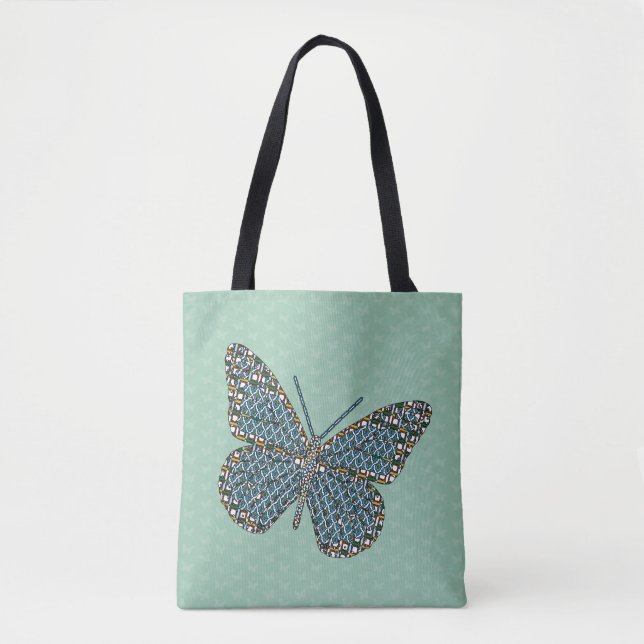 Sac Tout-Sur-Imprimé Monarque Marocain (Devant)