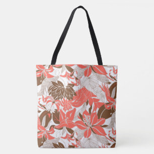 Sac tropical de plage de lis et de Protea d'Hawaï