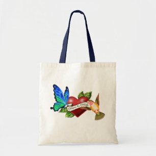 Sac Valentin Tatouage Cœur Budget Sac Fourre-Tout