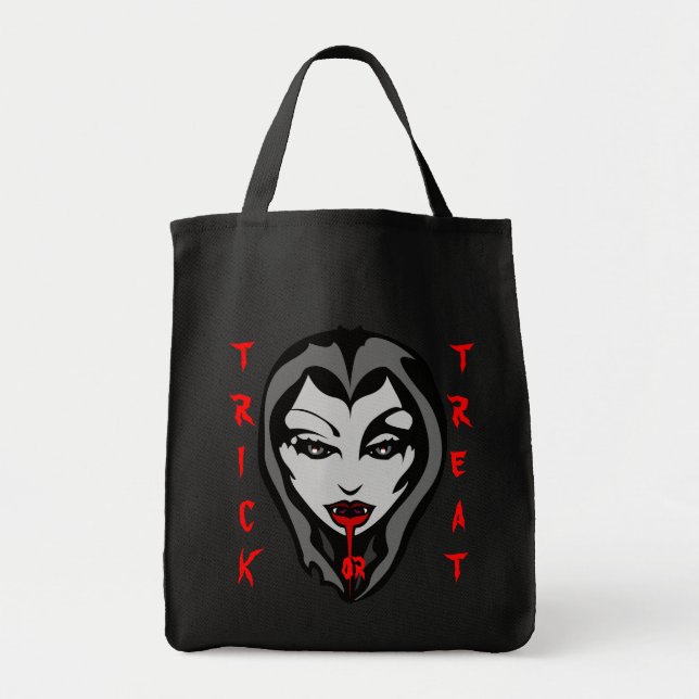 Sac Vampire Sac fourre-tout Halloween Vampire (Devant)
