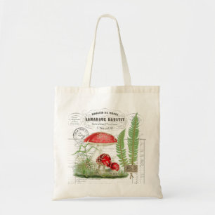 Sac vintage à champignons Fern français Script quo
