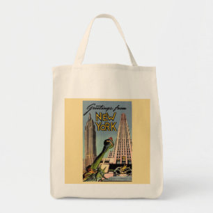 Sac vintage de courses de New York City