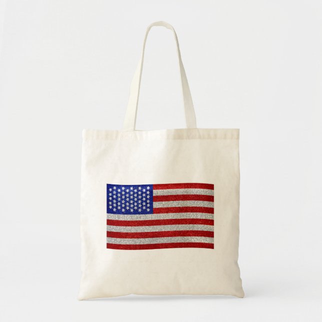 Sac vintage de drapeau américain (Devant)