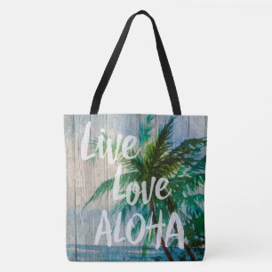 Sac vivant de plage de signe de plage de palmier