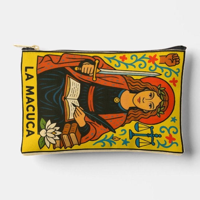 Sac zip de la Macuca Tarot Loteria Card (Recto)