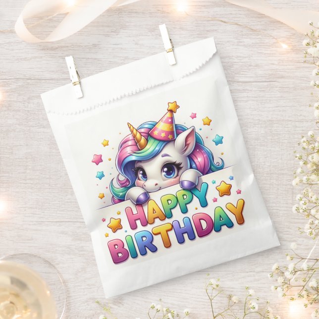 Sachets En Papier #26  Joyeux Anniversaire (Coupé)