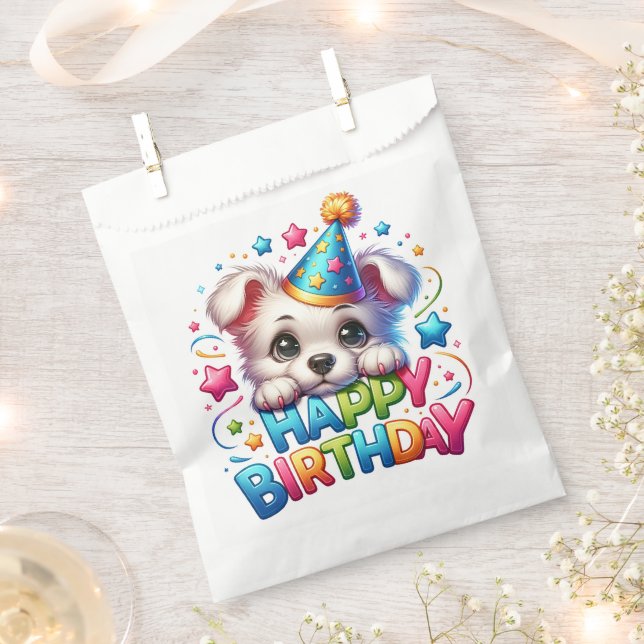 Sachets En Papier #27  Joyeux Anniversaire (Coupé)