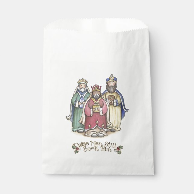 Sachets En Papier 3 Hommes Sages - Hommes Sages Cherchent Encore À L (Devant)