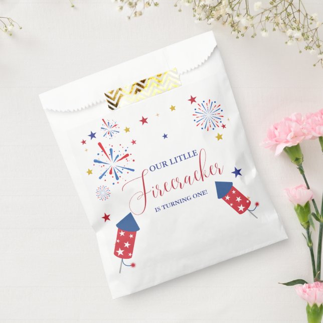 Sachets En Papier 4 juillet fête d'anniversaire de l'indépendance pa (Scellé)