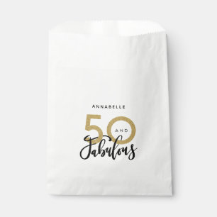 Sachets En Papier 50 et fabuleux anniversaire