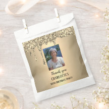 90ème Anniversaire Elégant Fête d'Anniversaire Or