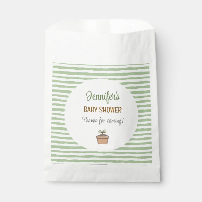 Sachets En Papier A Little Sprout on the Way  (Devant)