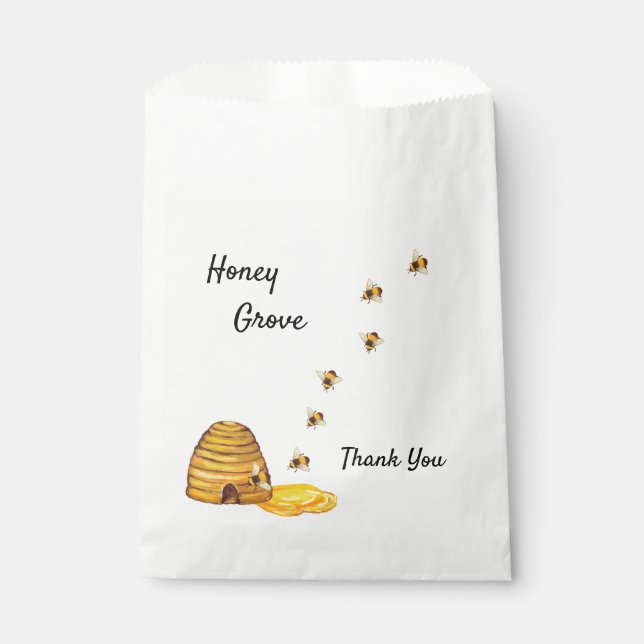Sachets En Papier Abee Business Favoriser Merci Sac (Devant)