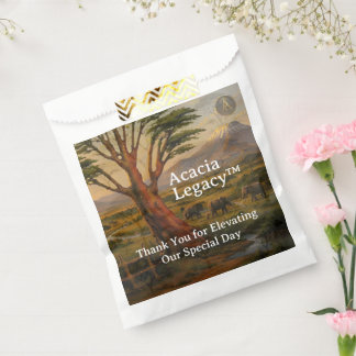 Sachets En Papier Acacia Legacy™ Panorama | Kenya Mara Safari Celebr