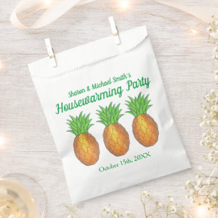 Sachets En Papier Accueil ananas Open House House House House House