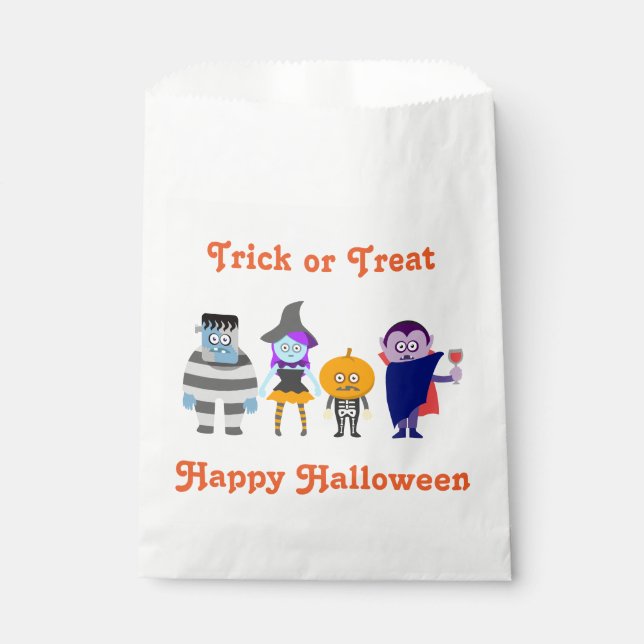 Sachets En Papier Adorable Enfants Halloween Costume Party (Devant)