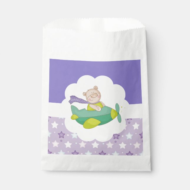 Sachets En Papier Adorable Pastel Teddy Bear (Devant)