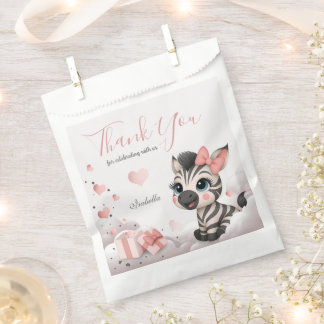 Sachets En Papier Adorable petit zèbre