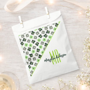 SACHETS EN PAPIER AGENDER FLORAL PATTERN LGBTQ MONOGRAMME PERSONNALI
