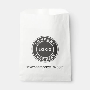 Sachets En Papier Ajouter votre site Web d'entreprise et votre logo