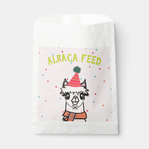 Sachets En Papier Alpaca Feed Cactus Fiesta Anniversaire