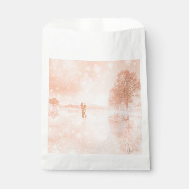 Sachets En Papier Amateurs sur un étang gelé (Devant)