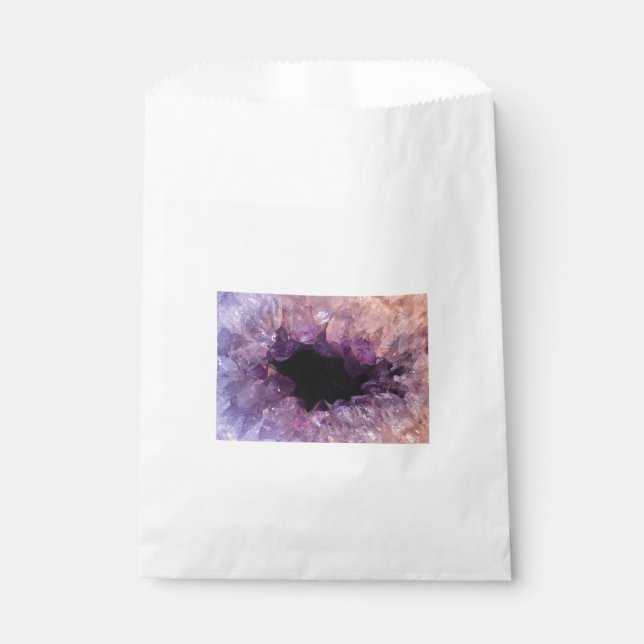 Sachets En Papier Améthyste pourpre (Devant)