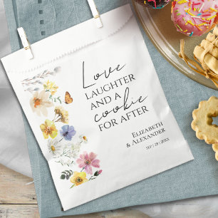 Sachets En Papier Amour rire et un biscuit pour après   MARIAGE