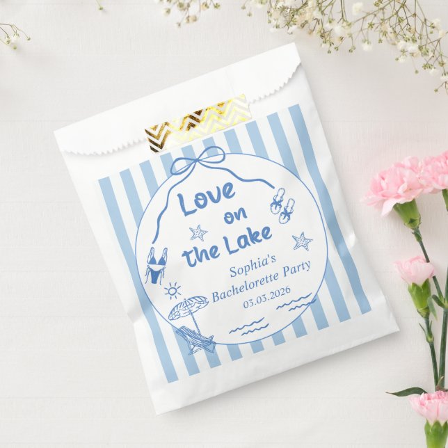 Sachets En Papier Amour Sur Le Lac Bachelorette (Scellé)