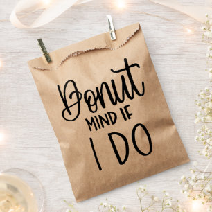 Sachets En Papier Amusant Donut Donut esprit si je fais la fête de m