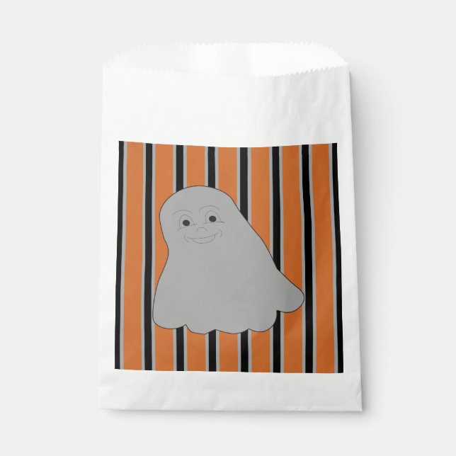 Sachets En Papier Amusants et Fantômes d'Halloween (Devant)