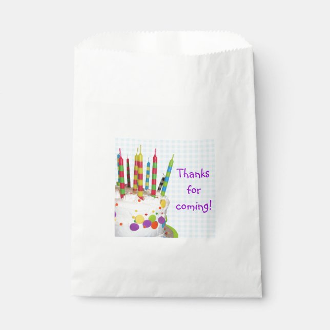 Sachets En Papier Amusement d'anniversaire (Devant)