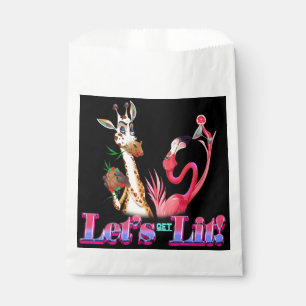 Sachets En Papier Amusons-nous un duo animal léger