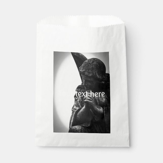 Sachets En Papier Ange déchu dans la prière (Devant)