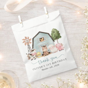Sachets En Papier Animaux de la ferme, Animaux mignons, Grange, Prem
