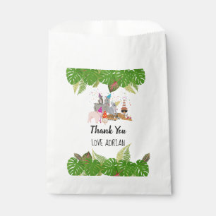 Sachets En Papier Animaux de la Jungle drôle et mignonne à Party Wil