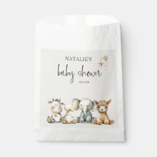 Sachets En Papier Animaux de nurserie en peluche vintage pour Baby S