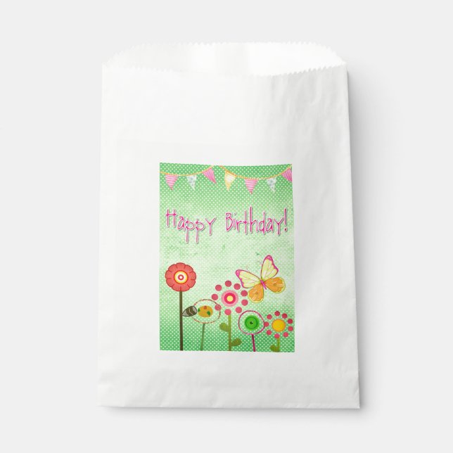 Sachets En Papier Anniversaire (Devant)