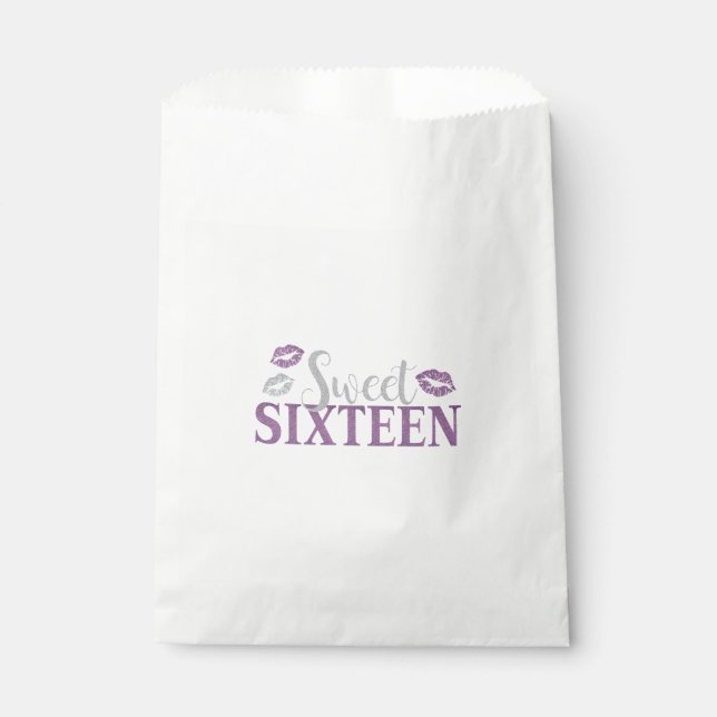 Sachets En Papier Anniversaire (Devant)