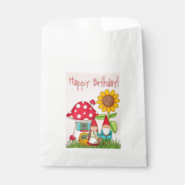 Sachets En Papier Anniversaire (Devant)