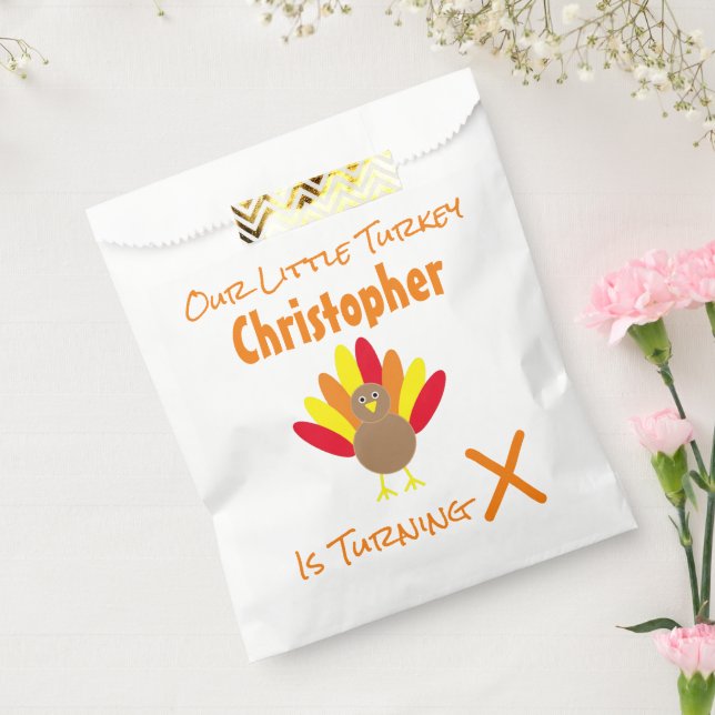 Sachets En Papier Anniversaire de Little Turkey (Scellé)