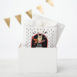 Sachets En Papier Anniversaire de Rockstar Punk Cool Tout Âge