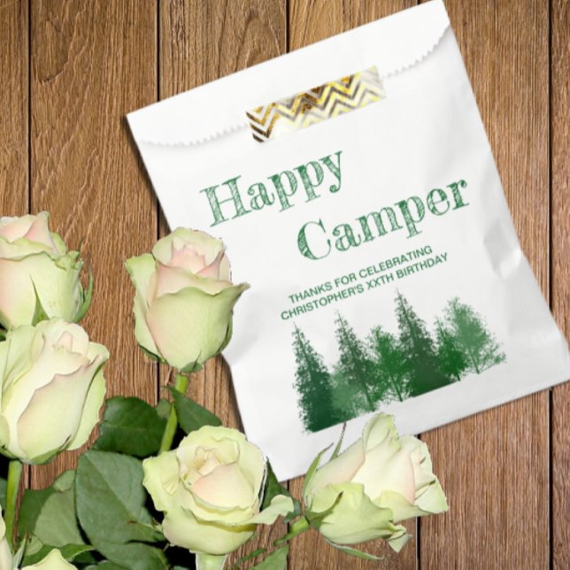 Sachets En Papier Anniversaire des bois (Créateur téléchargé)
