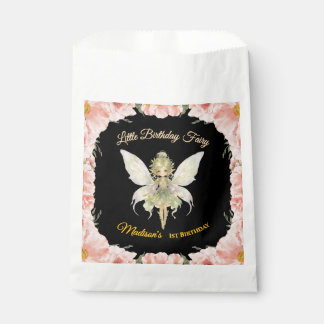 Sachets En Papier Anniversaire Petite Fée Florale Aquarelle