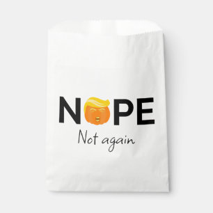Sachets En Papier Anti-Trump - Non, pas encore Halloween Edition I