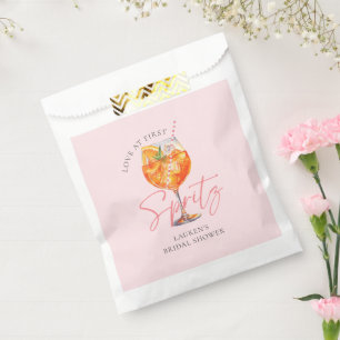 Sachets En Papier Aperol rose Aperol Spritz Fête des mariées