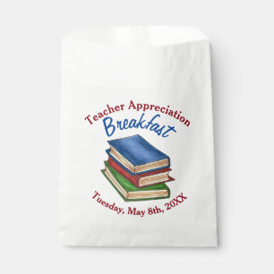 Sachets En Papier Appréciation de l'enseignant Petit déjeuner de ret