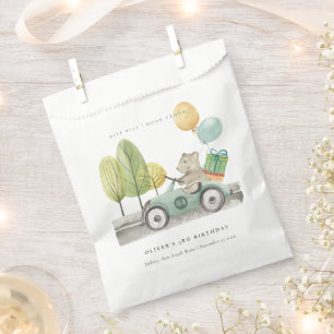 Sachets En Papier Aqua Green N'importe quel âge Anniversaire Fête Te